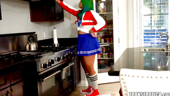 TRANSEROTICA TGirl Genesis Green Receives Big Cock As Reward