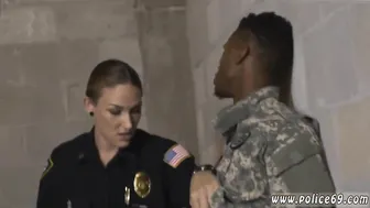 Ebony girlfriend fellatio xxx Fake Soldier Getting Used as a