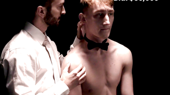 Colton Steel Gets Double Penetrated By Auction House Pornstars