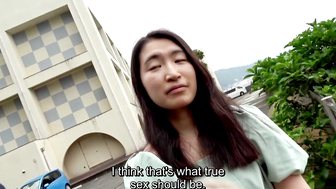Lonely Japanese wife pharmaceutical researcher onsen tryst