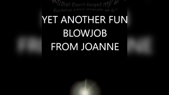Yet Another Fun Office Blowjob from JoAnne Gagen