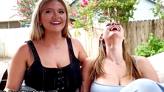Girls with big milkings want pleasure from one dick - Angel Youngs - Angie Faith