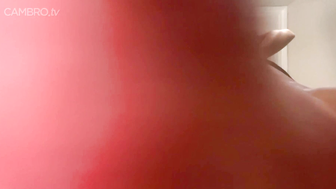 Goddess Vanessa cum eating cuckold pov