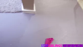 StepSiblingsCaught - Lusty StepÂ Sis Uses My Penis For Fun