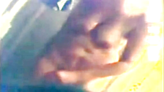 Hidden cam footage my saggy Granny 68