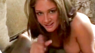 Feeling Better After This beautiful Girlfriend Jerks Him
