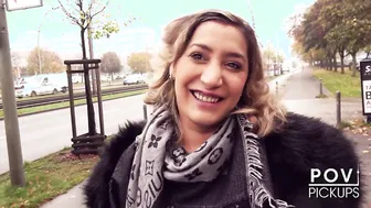 milf Danka Diamond POUNDED public for first Time (English) Berlin Banger