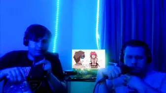 two STRAIGHT MEN VIEW FURRY BANGED ANIME