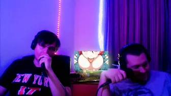 two STRAIGHT MEN VIEW FURRY BANGED ANIME