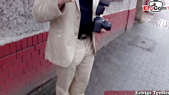 German street slut pick up and persuaded to have sex