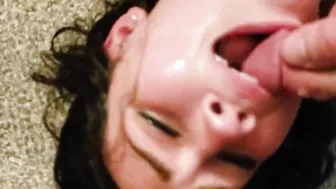 FETISH Bdsm sub pissed on gagged and bottle insertion