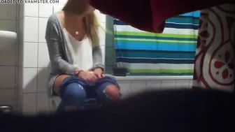 party time voyeur webcam inside restroom gf part two