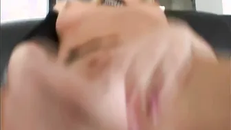 Hot long booty takes long african dick