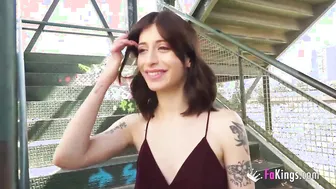 Butthole porn video – Tiny breasts Silvia has come to have a HUGE AFRICAN DICK in