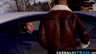 Reese Rideout reaches a fever pitch of lust as he strokes his dick in and out of the
