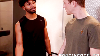 My big black cock explored  bisexual Aaron Allens vast asshole