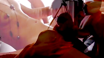 18 year old gets her pussy licked so the cock will fit inside her tight hole.
