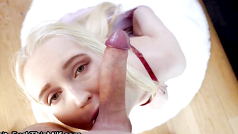 Russian blonde got pussy full of sperm after sex - Shinaryen 5