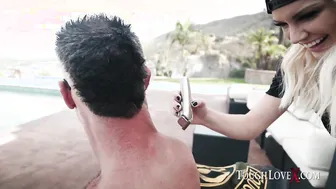 TOUGHLOVE X BTS with big boobed blonde Kenzie Taylor