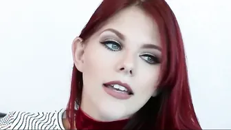 Feisty ginger zara ryan getting a gigantic chocolate surprise