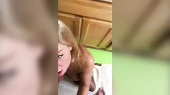 Kitchen BJs  Cumshots