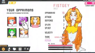 Oppaimon Animated Game Ep6 Gym Pokemon Banged