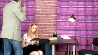 You need to watch those dirty old teachers, they get all the sex action