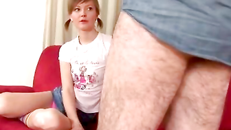 Young chick gets sex tutored by her old teacher.