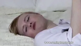 Spanked with a slipper