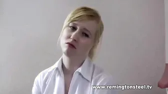 Spanked with a slipper