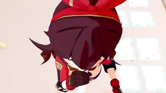 Amber Genshin Impact 3D ANIMATED 1/9