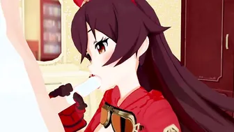 Amber Genshin Impact 3D ANIMATED 1/9