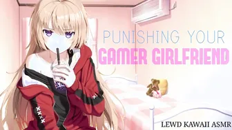 Spanking your Gamer Gf for Raging (English ASMR) (Sound Porn)