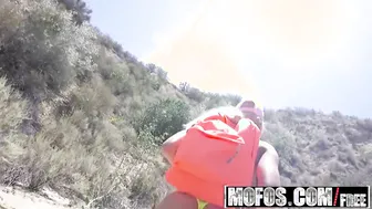 Tapes porn video – Mofos - Hispanic Sex Tapes - Hispanic Hiker Makes Outside Sextape  Luna Model