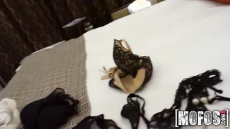 Mofos - Beauty with Gigantic Titted Tries on Underwear