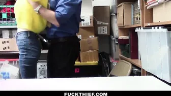 Big Tit 19 Year Old Humiliated For Shoplifting