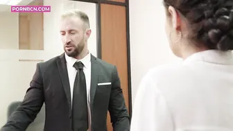 DICK ADDICTION 4K Fucking the Young Intern at the Office Heterosexual Latin