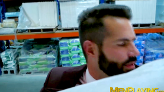 Sexy Dani Robles serves sloppy blowjob before he gave up his ass to Hugo Castellano