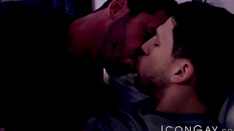 Highly aroused dudes Billy Santoro and Roman Todd have sex to satisfy themselves