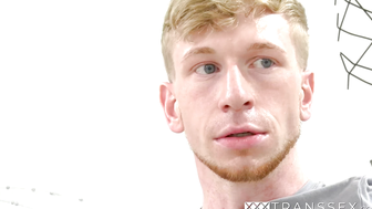 Transsexual stepmom with  big jugs Jamie Kelly got rammed in the ass by stepson Jesse