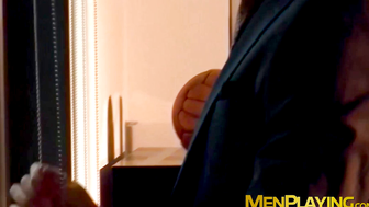Sensual big uncut cock stroking by straight young Will Iden