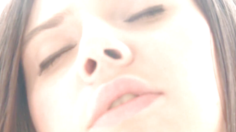 Big pussy lips teen newcomer Lily