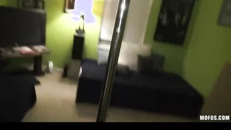 Young slutty college 18 yo boned rough into an sex party gang-bang party