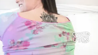 College Cutie's Petite Perky Nipples - Blowjob POV