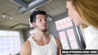 Reality Kings - 19 Year Old Love Gigantic Dicks - The Top Shelf - Aria Michaels 