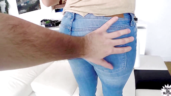 Messy Facial porn video – Messy Facial! Tall Blonde Gets Fucked And Spunked!