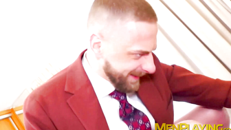 Suited Zac Johnson deeply banged the smooth hole of Drew Dixon