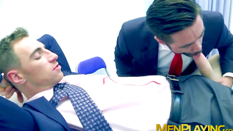 Young Kayden Gray missionary fucked doctor Mike De Marko on the table