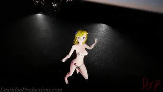 MMD R18 4k Blue Bikini Aylin - Red Flavor 1044