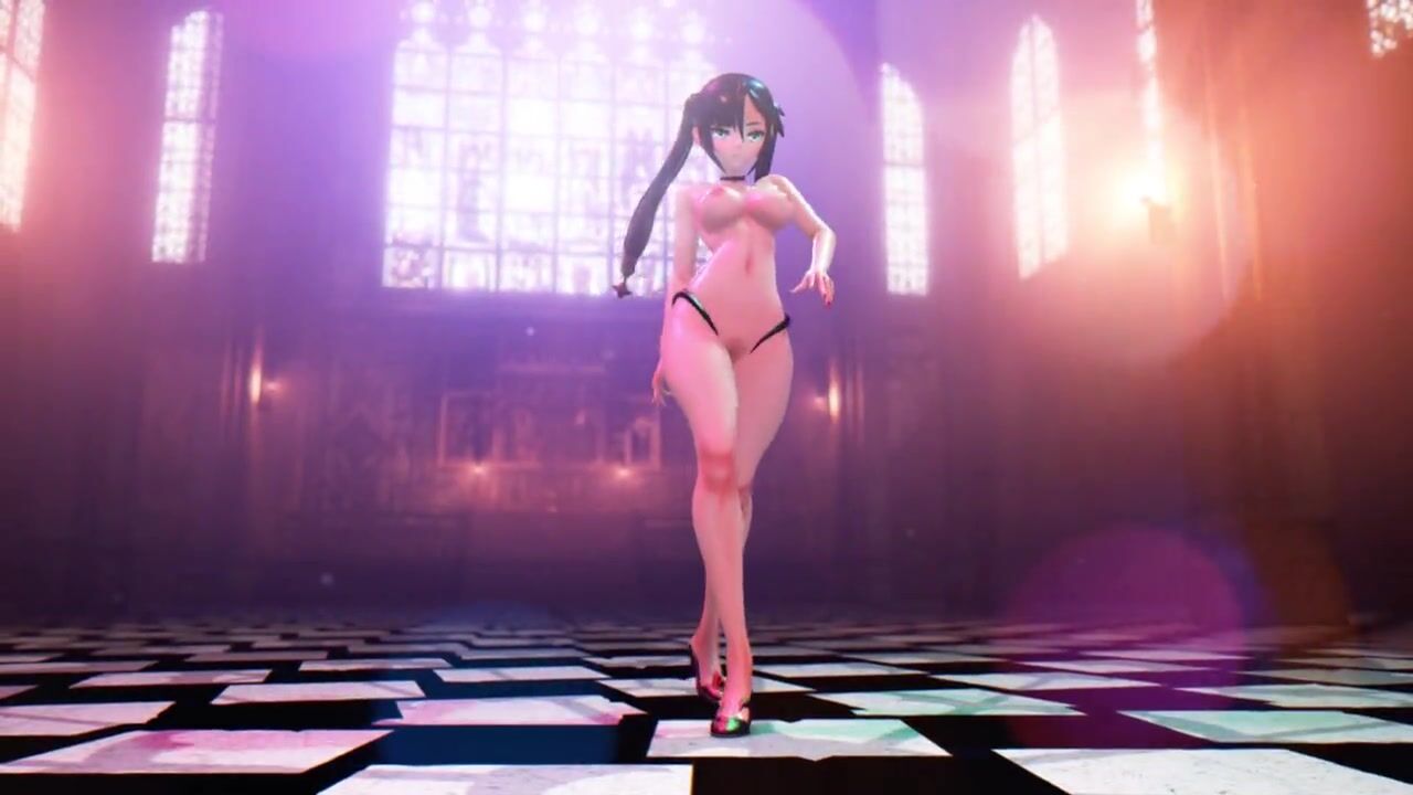 Mmd R18 Keqing Genshin Impact and Spongebob Square Pant Join the Party  4kPorn.XXX